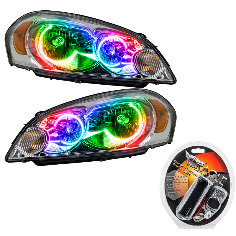 Chevrolet Impala Headlight Assemblies - ORACLE Lighting - SMD, ColorSHIFT - `06-`15 Chevrolet Impala Headlight Assemblies - ORACLE Lighting - SMD, ColorSHIFT - `06-`15